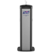 Purell GOJ911401SLVHSW DS360 Hand Sanitizing Wipes Station