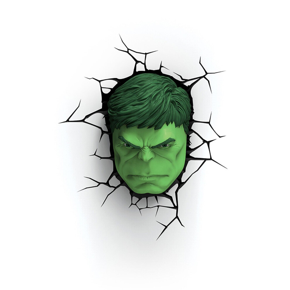 Marvel Hulk Face - 3D Deco Light