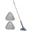 360° Rotatable Adjustable Cleaning Mop Triangle Mops Multipurpose Cleaning Brush 2