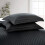 (Black, Double) Stripe Duvet Cover Quilt Reversible Bedding Sets 4