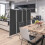 Costway 188cm Folding Privacy Screen 4-Panel Room Divider Privacy Protection 3