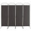 Costway 188cm Folding Privacy Screen 4-Panel Room Divider Privacy Protection 1