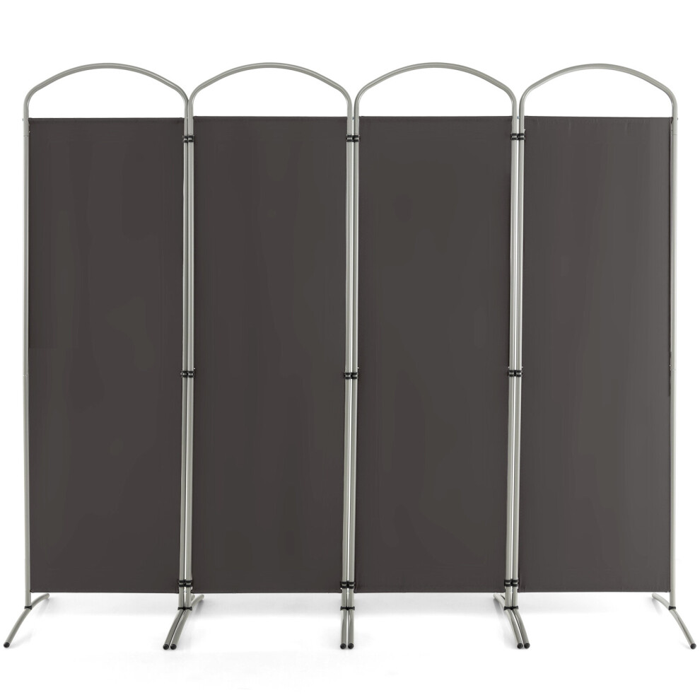 188cm Folding Privacy Screen 4-Panel Room Divider Privacy Protection