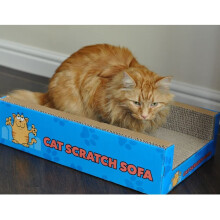 Cat Bed Scratcher Luxury Pet Lounge Sofa Corrugated Cardboard Beds