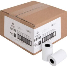Business Source BSN98101 2.25 x 55 in. Recycled Plus Receipt Paper, White - Pack of 50