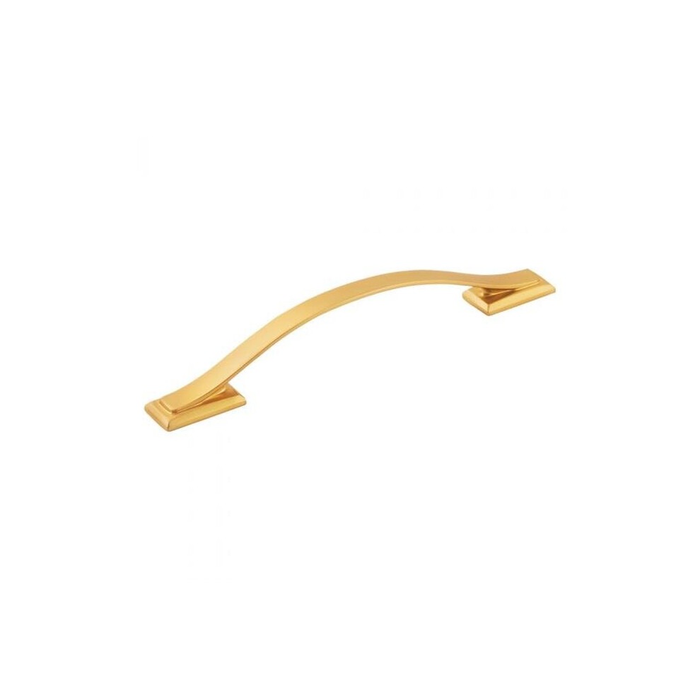 Belwith Bwh078772 Bgb 128 Mm Center-Center Cabinet Handle Pull, Brushed Gold Brass 724086821440