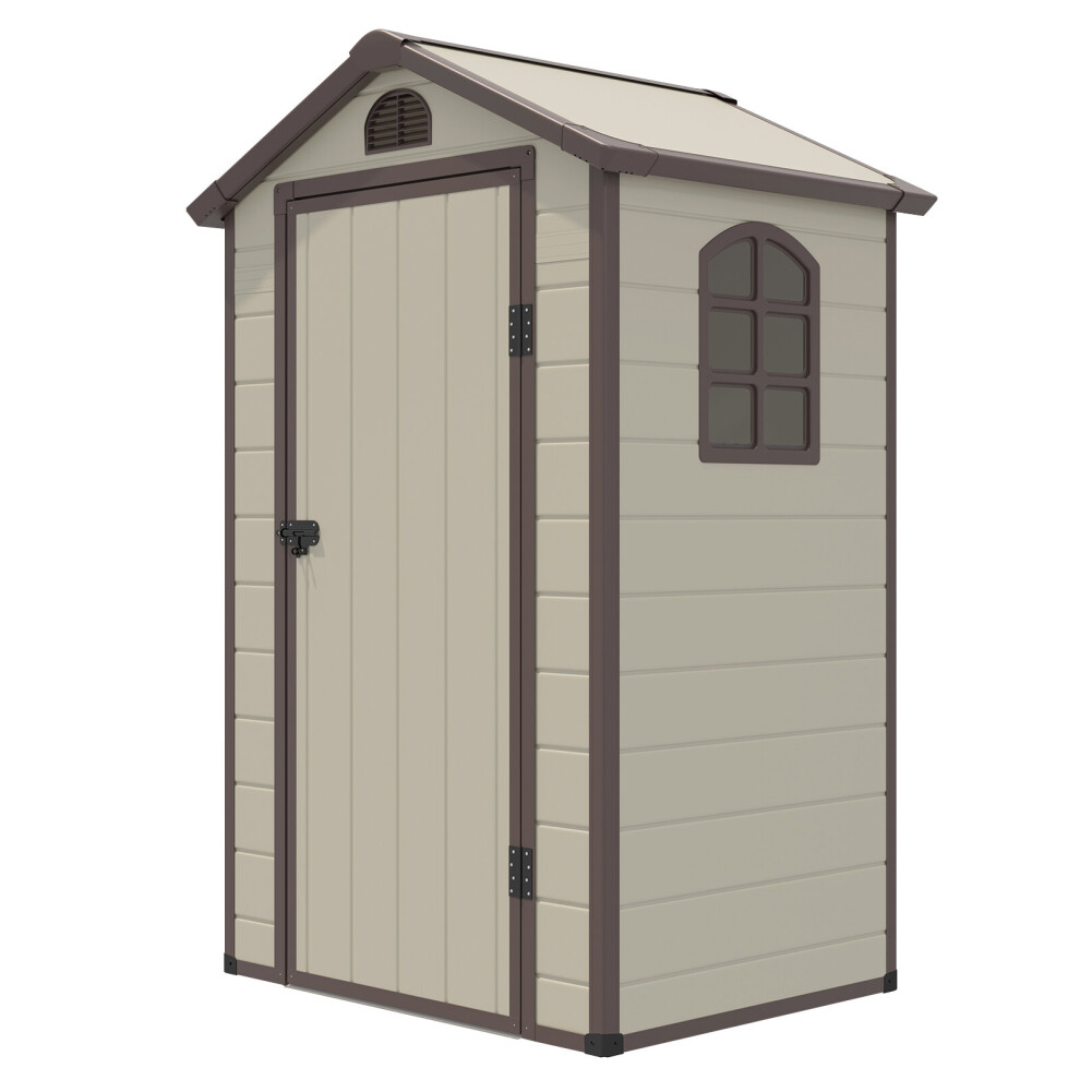 Outdoor Storage Shed Weather Resistant Storage House metal Garden Shed