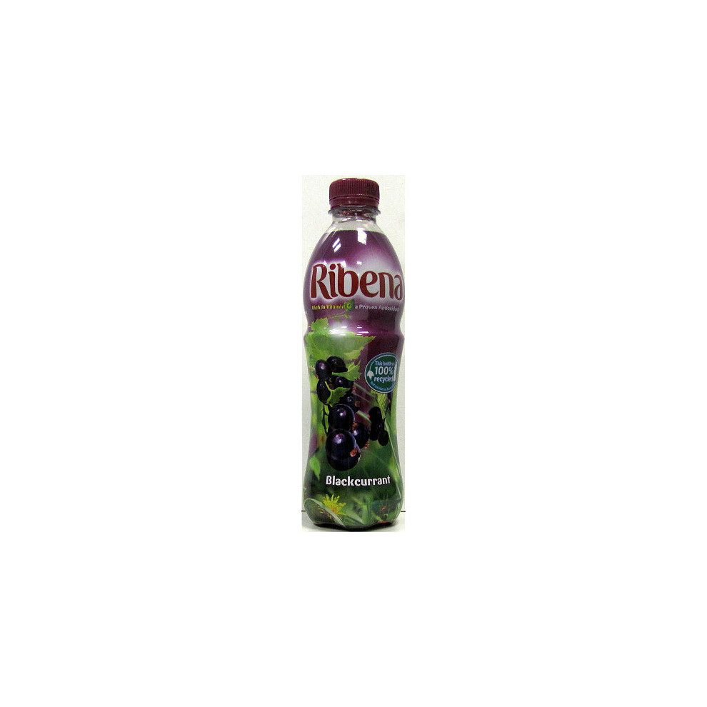 Ribena Blackcurrant Juice Drink 500Ml (Pack Of 12)