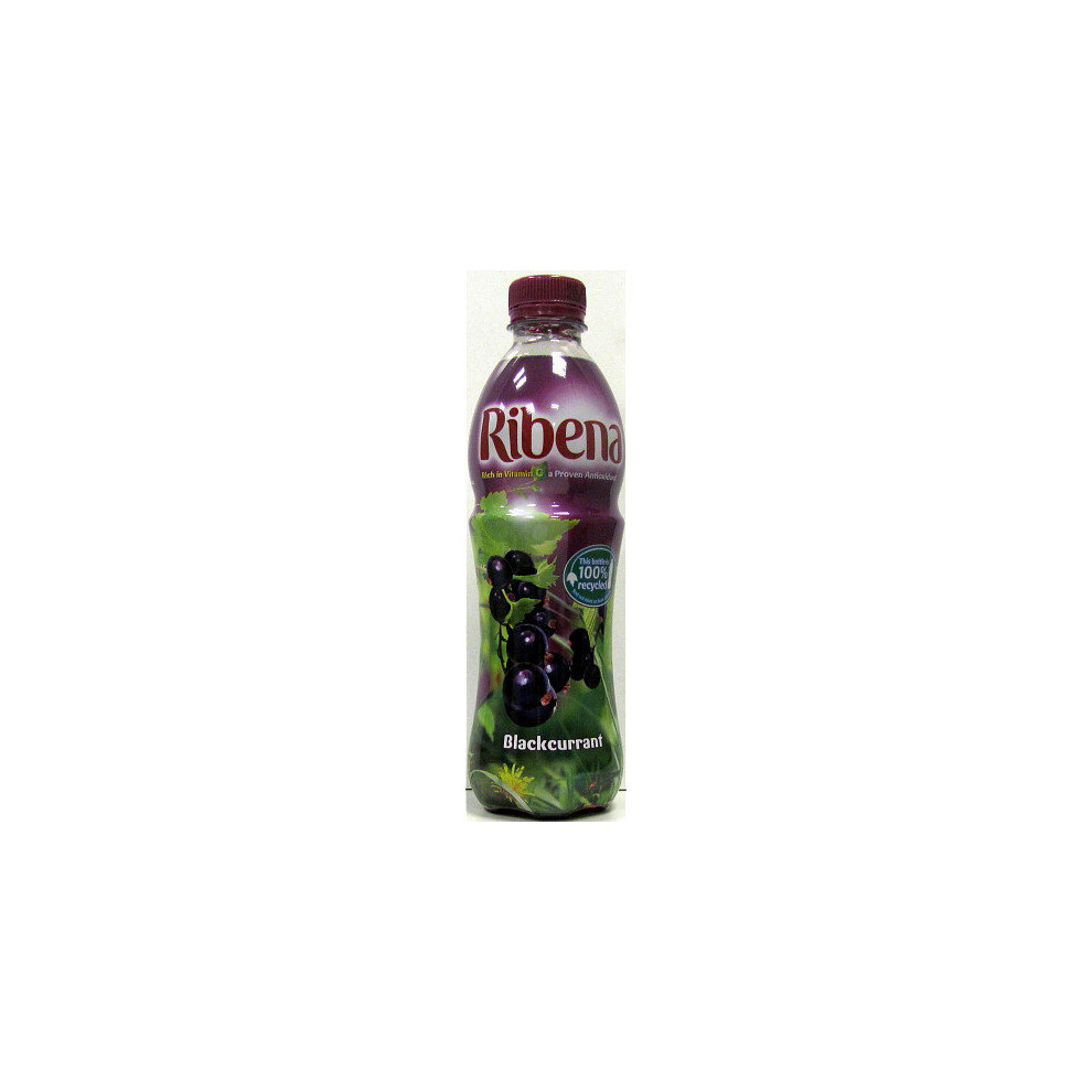 Ribena Blackcurrant Juice Drink 500ml (Pack Of 12)