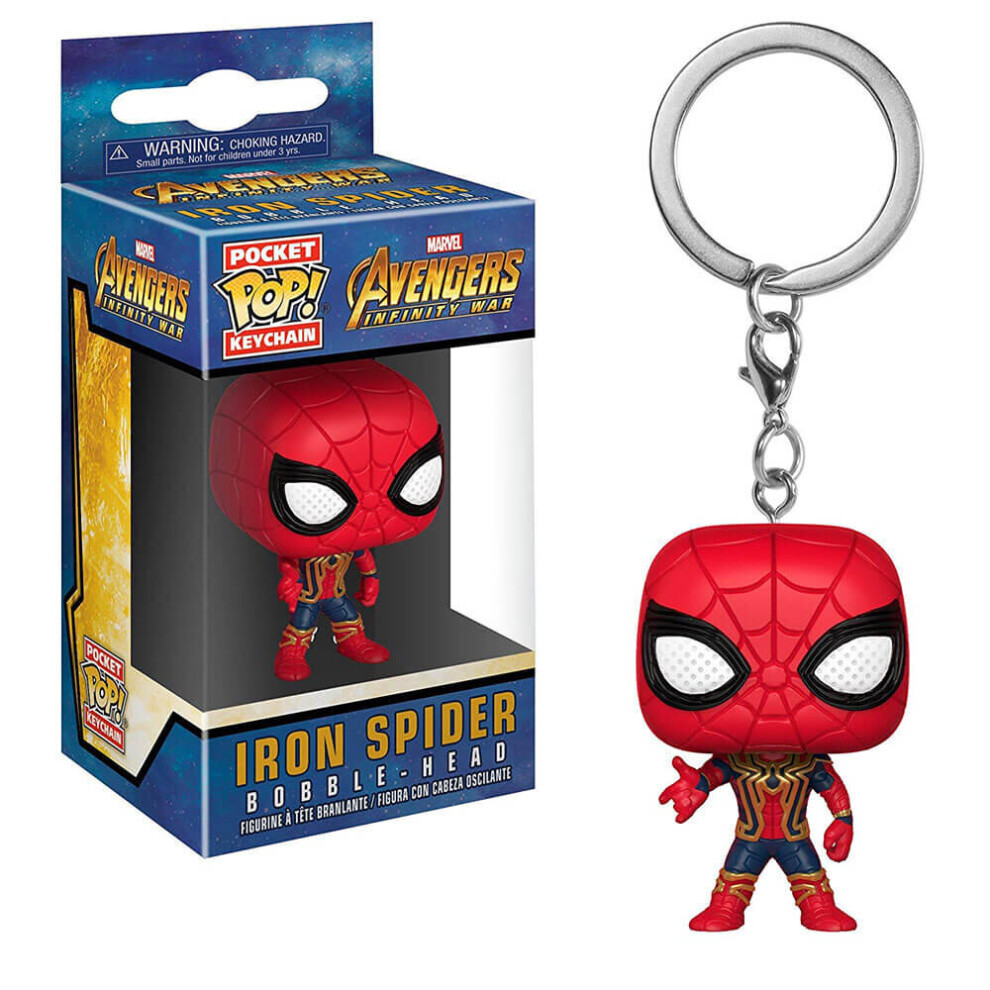 Avengers 3 Infinity War Iron Spider Pocket Pop! Keychain