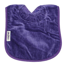 Cross Silly Billyz Large Plain Towel Bib (Purple)