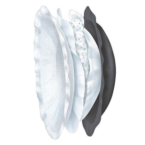 Chicco Chicco Nursing Antibac Breast Pads 60pcs (Black) 1