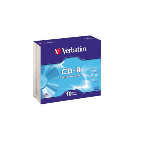 Verbatim Verbatim Recordable CD-R (Pack of 10)