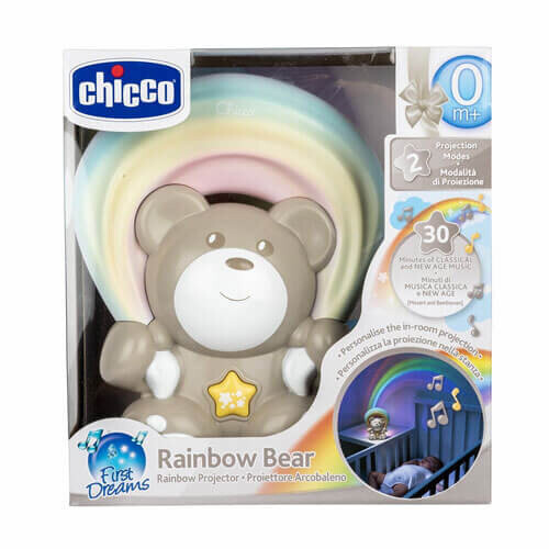 Cross Cross Chicco Rainbow Bear Nightlight (Neutral) 2
