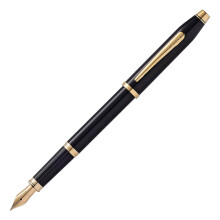 Cross Cross Century II 23ct Fine Fountain Pen (Black Lacquer)