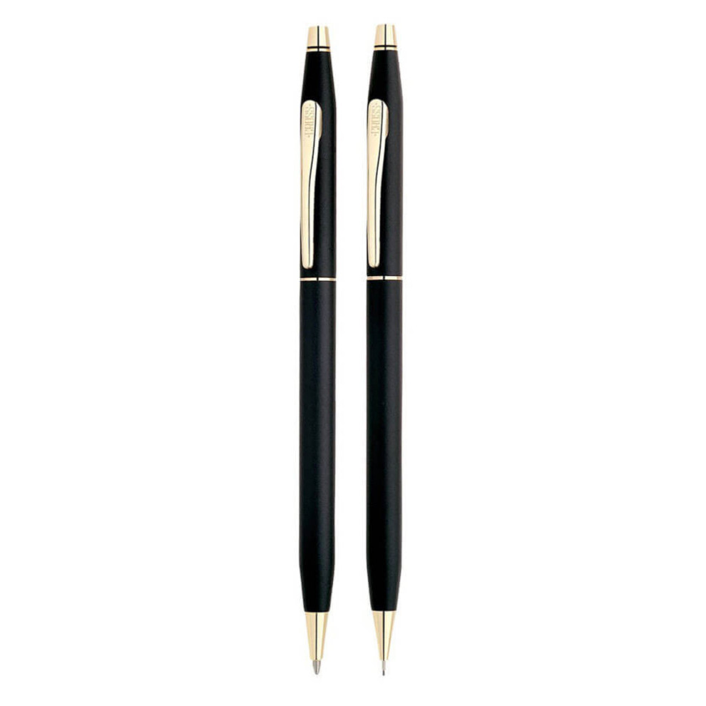 Cross Classic Century Classic Black Ballpoint Pen & Pencil Set