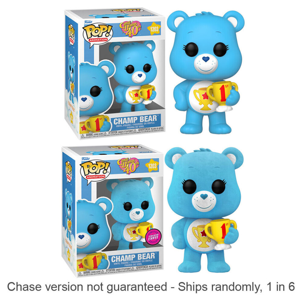 Pop Care Bears 40Th   Champ Bear W/Chase