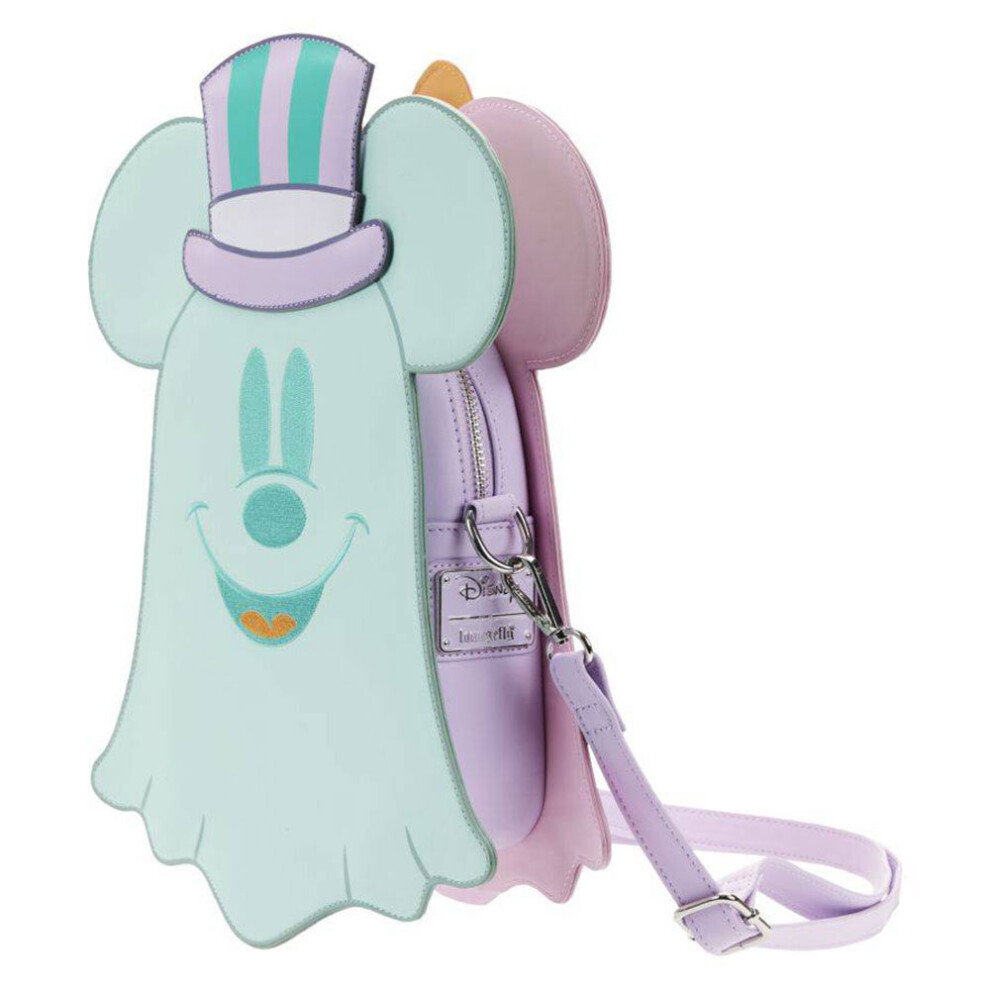 Disney Mickey & Minnie Pastel Ghost Glow Crossbody Dark
