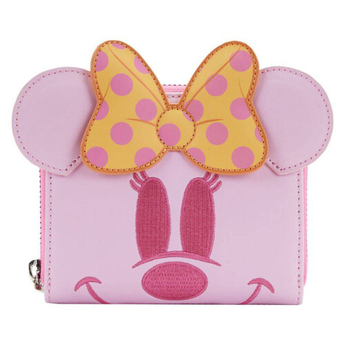 Disney Disney Minnie Pastel Ghost Glow Mini Zip Purse