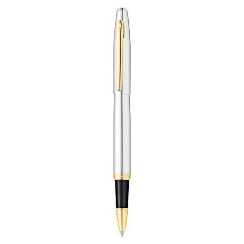 Cross Cross Sheaffer VFM Chrome Pen with Gold Tone (Rollerball)