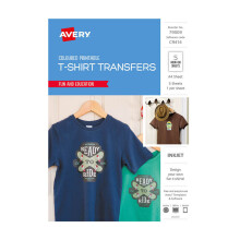 Coloured Printable T-Shirt Transfers
