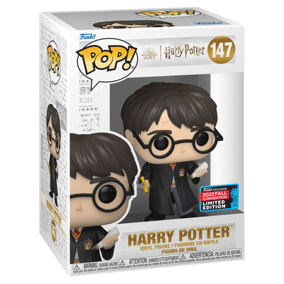 Harry Potter w/ Gryffindor Sword & Basilisk Fang Pop! Vinyl