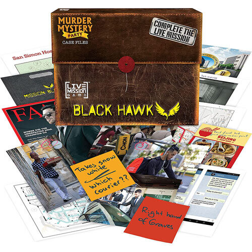 Murder Mystery Case Files (MissionBlckHawk) - Board Game