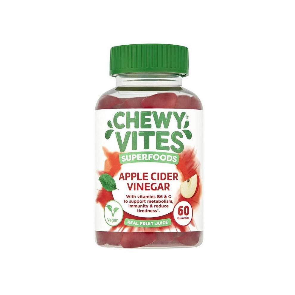 Chewy Vites - Tlc Chewy Vites Apple Cider Vinegar Gummies 60 Chewables (Pack Of 2)