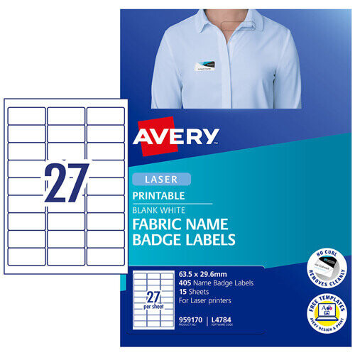 Avery Silk Name Badge Label 2