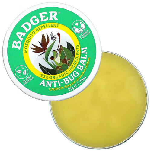 Badger, Οργανική Anti-Bug Μπαλμ, Citronella & Rosemary, 0.75 oz (21 g)