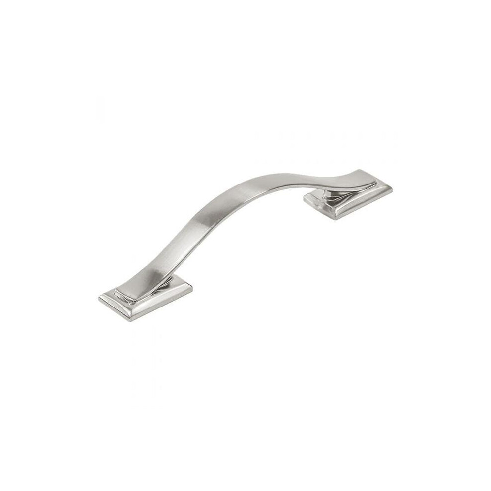 Belwith Bwh078771 Sn 96 Mm Center-Center Cabinet Handle Pull, Satin Nickel 724086821129