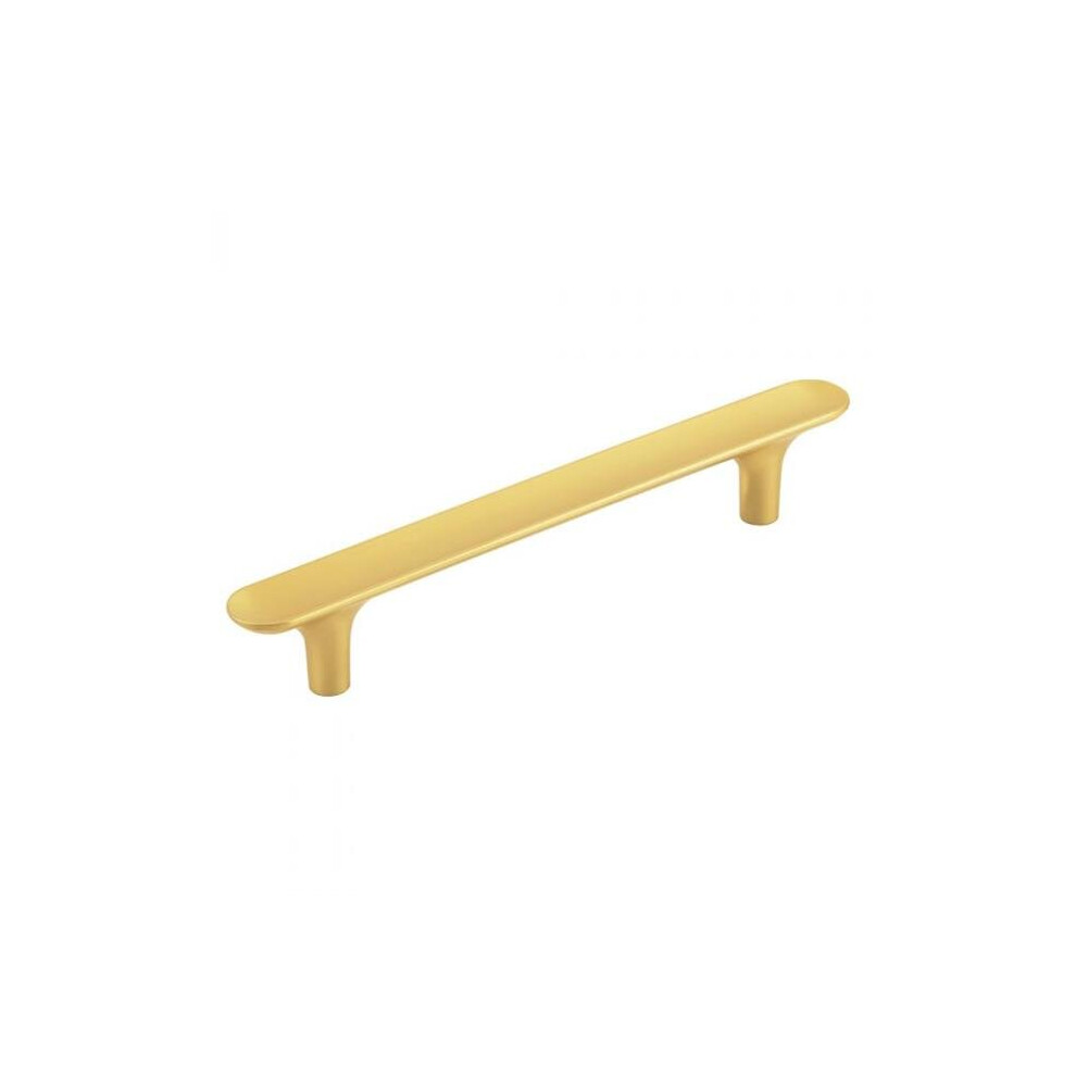Belwith Bwh078780 Bgb 128 Mm Center-Center Cabinet Pull, Brushed Gold Brass 724086830121