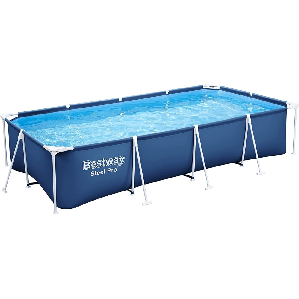 Bestway Steel Pro Rectangular Swimming Pool Set - 13ft 1 x 6ft 11