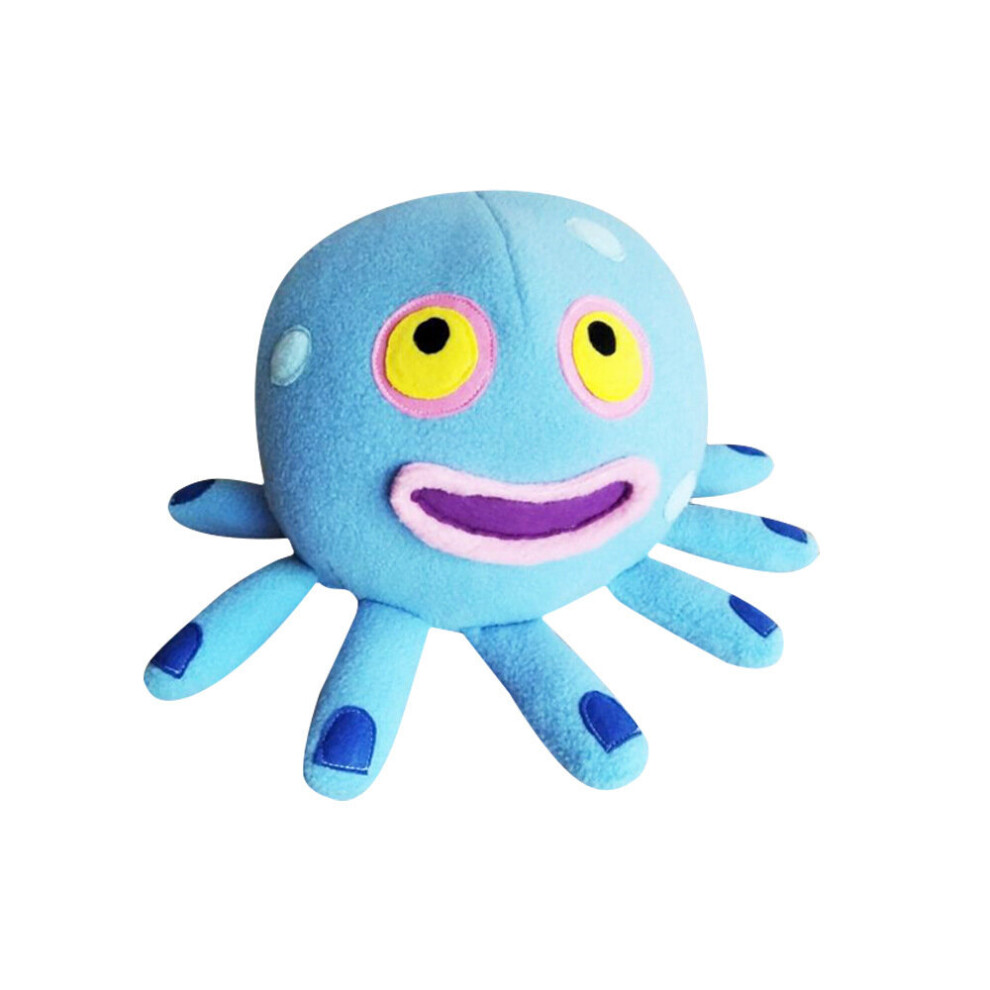 (Maroon) 9 style My Singing Monsters Wubbox Plush Toys Cute Soft Stuffed Dolls For Kid Birthday Christmas Gift