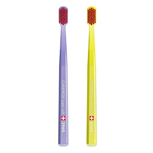 Curaprox Curaprox CS 3960 Toothbrush Super Soft, Pack of 2, Assorted Color