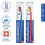 Curaprox Curaprox CS 3960 Toothbrush Super Soft, Pack of 2, Assorted Color 2
