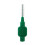 Tepe TePe Original Interdental Brush 0.8 mm Green, 25-Pack - Plastic-Coated Wire, Ergonomic Handle 2