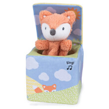 Baby GUND Fox in a Box, animiertes Plüsch-Aktivitätsspielzeug für Babys und Kleinkinder ab 0 Jahren, mehrfarbig