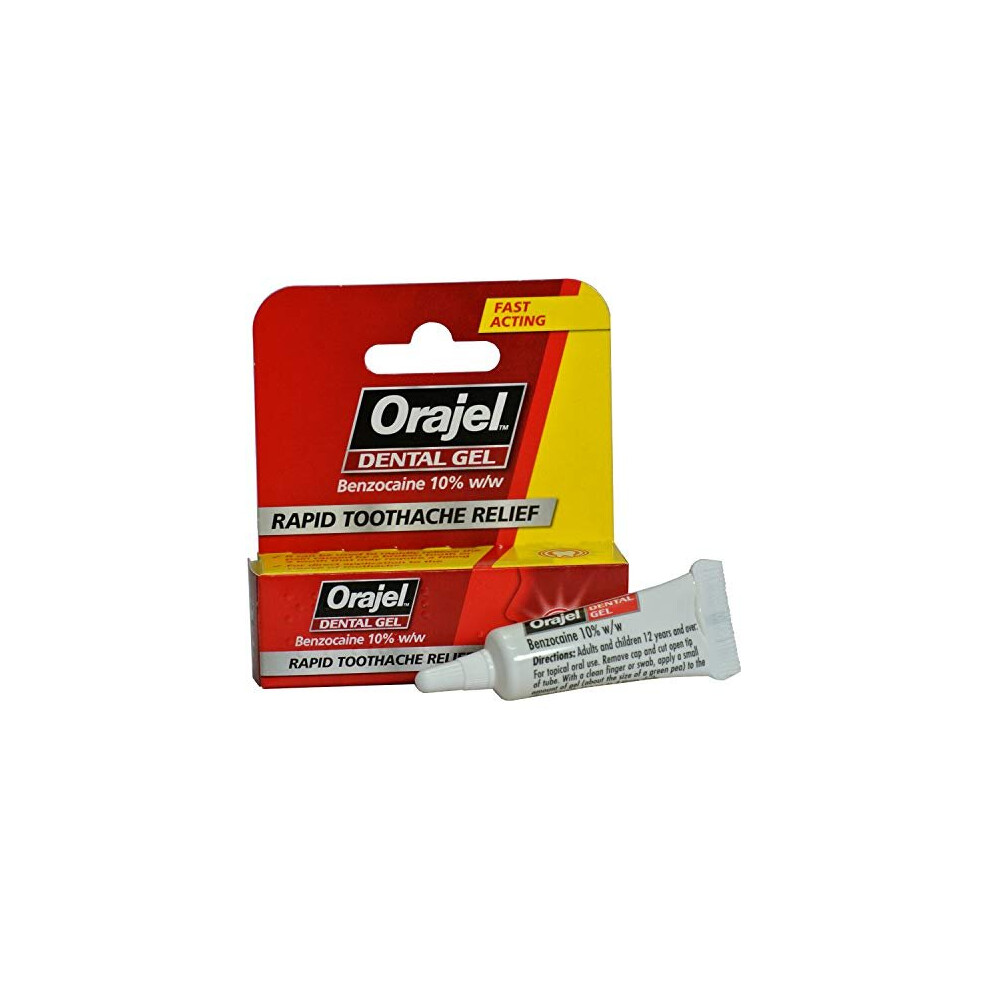 Orajel - Dental Gel (3 X Dental Gels)
