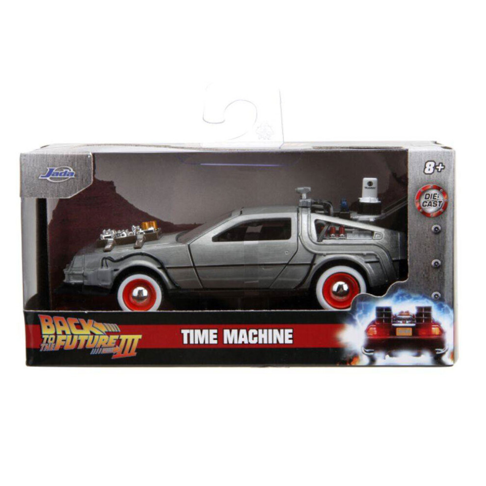 Back To The Future 3 Delorean 1:32 Scale Die-Cast Model – Officially Licensed