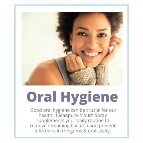 Cleanpure Antiviral Mouth Spray, Protect Teeth & Gums, Reduce Bad