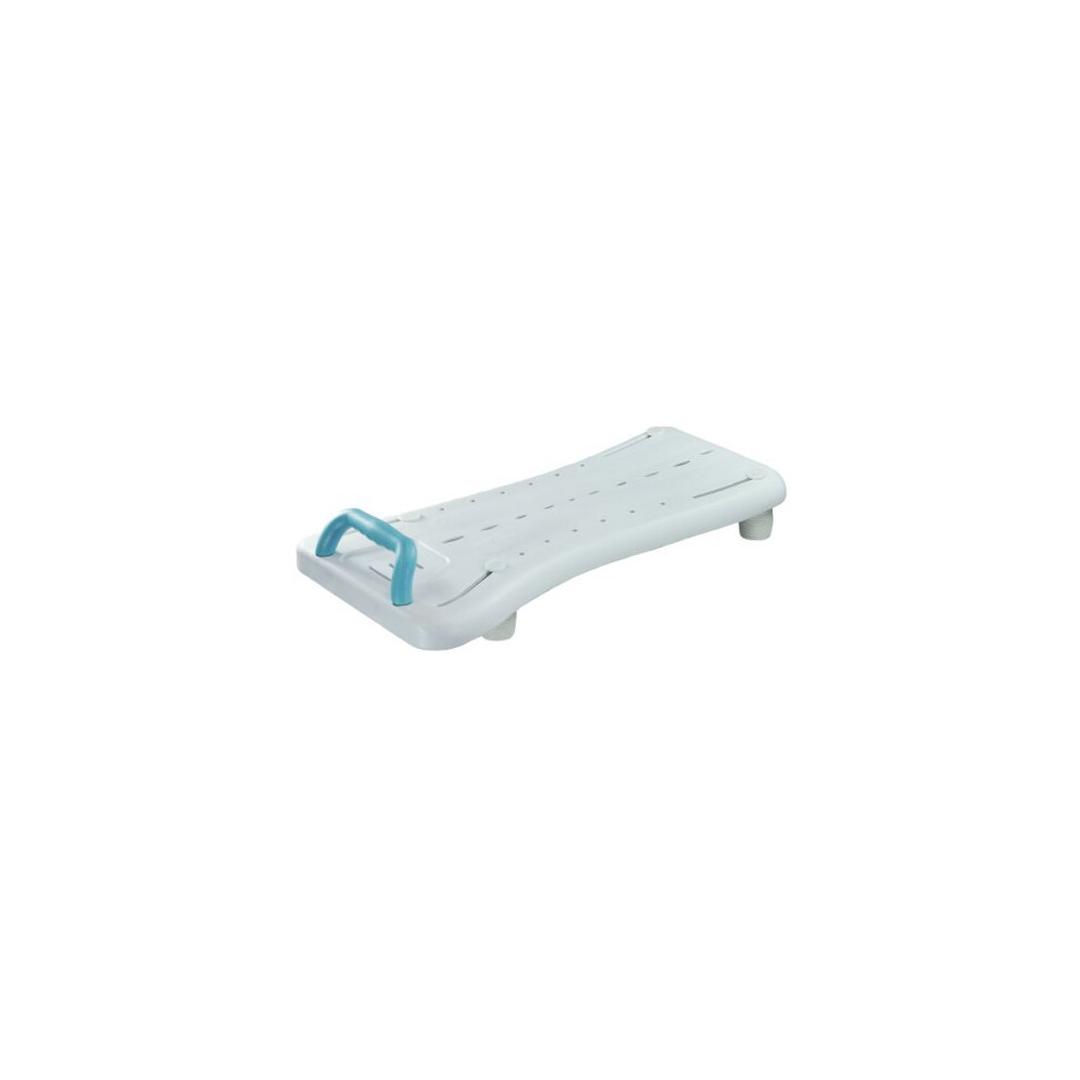 Aidapt White Width Adjustable Easy Clean Bath And Transfer Board With Handle To Fit Baths Between 463 And 680Mm Bathroom Aid
