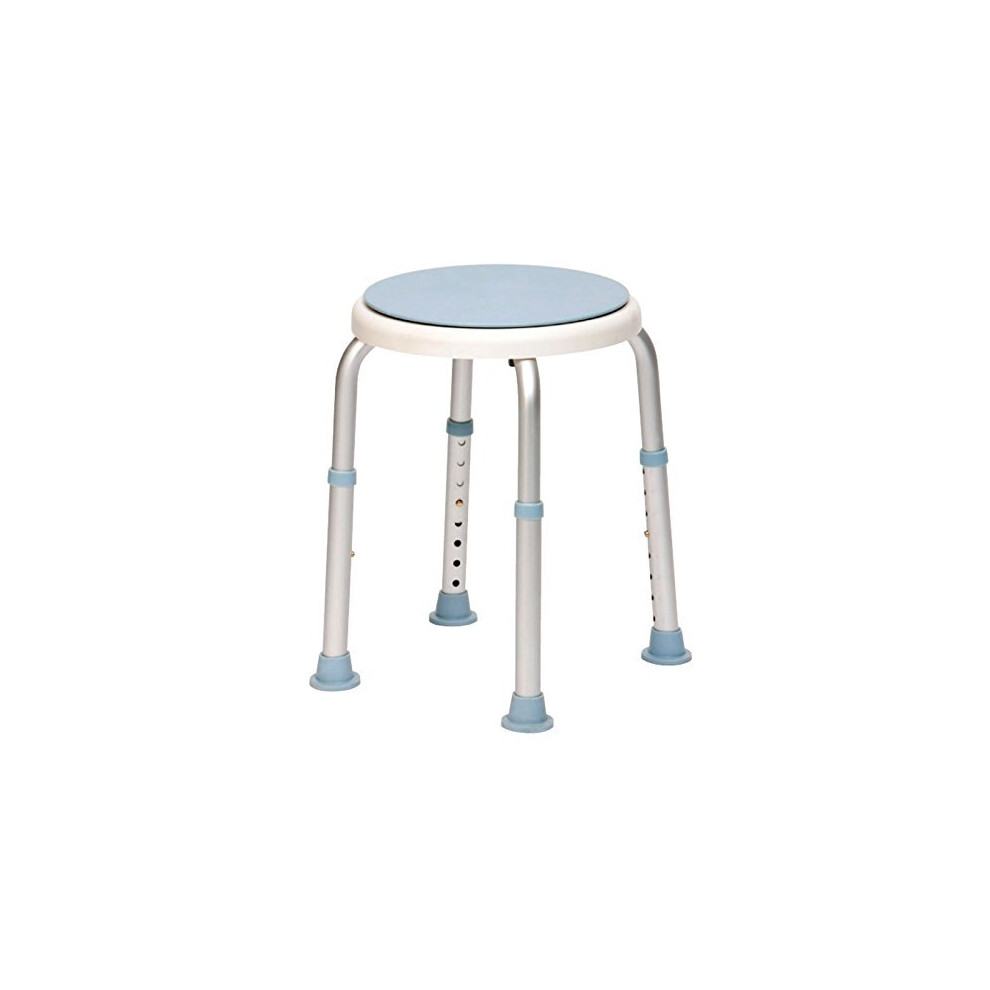 Drive Devilbiss Healthcare Rotating Rounded Bath / Shower Stool With Swivel Seat