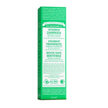 Dr Bronner's All One Spearmint Toothpaste, Made with Organic, Fluoride-Free Ingredients with No Artifical Colours, Flavours, Preservatives or