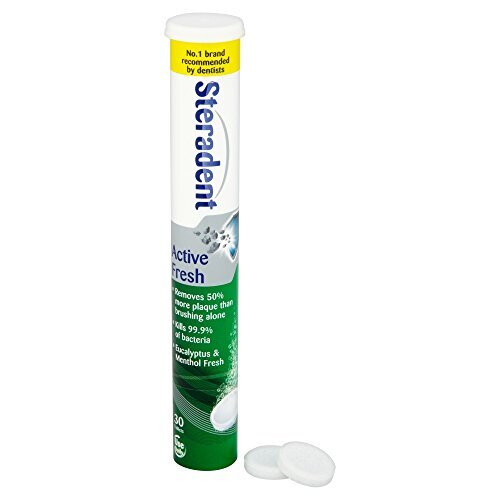 Steradent Active Fresh 30 Tablets (Pack of 12 Total 360 Tablets) 1