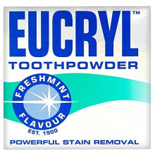 12 x Eucryl Toothpowder Freshmint Flavour 50g