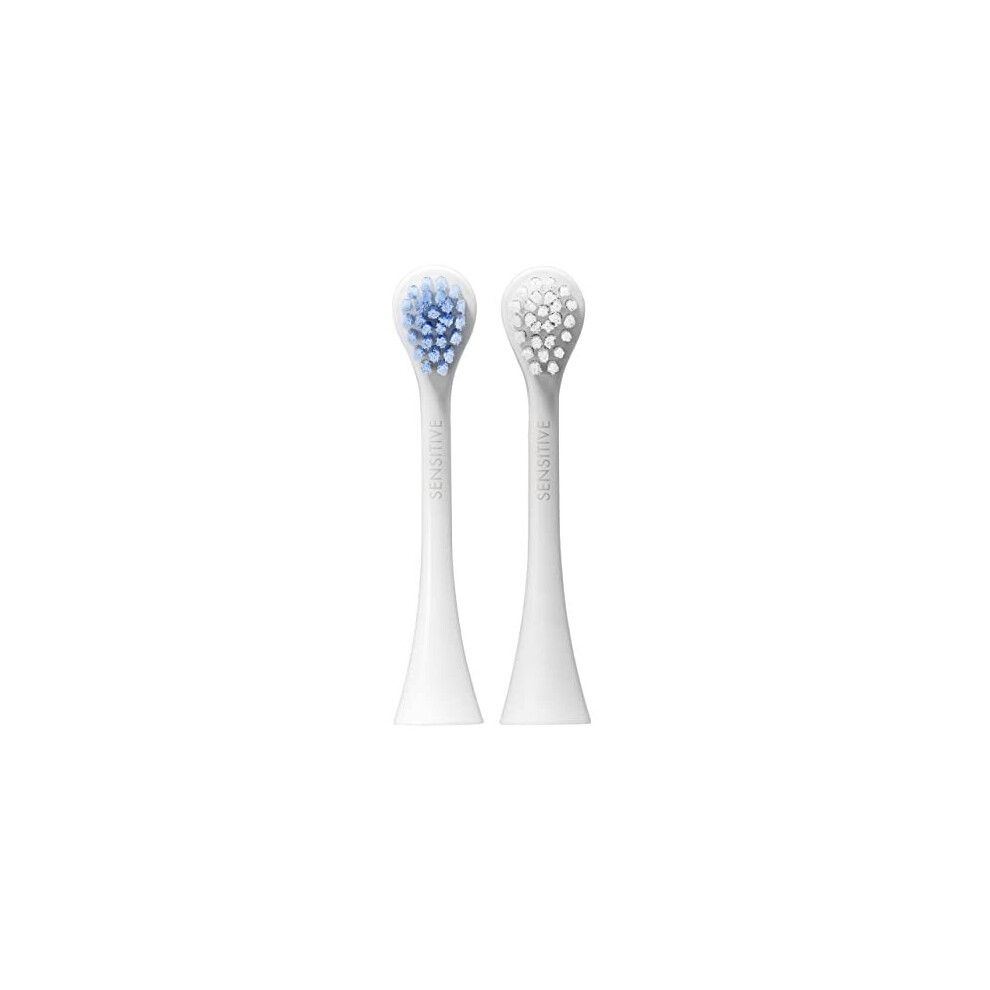 Curaprox Hydrosonic Pro Brush Head ?Sensitive?, 2 Pieces - Curaprox Electric Toothbrush Heads/Replacement Toothbrush Heads - 2 Pack