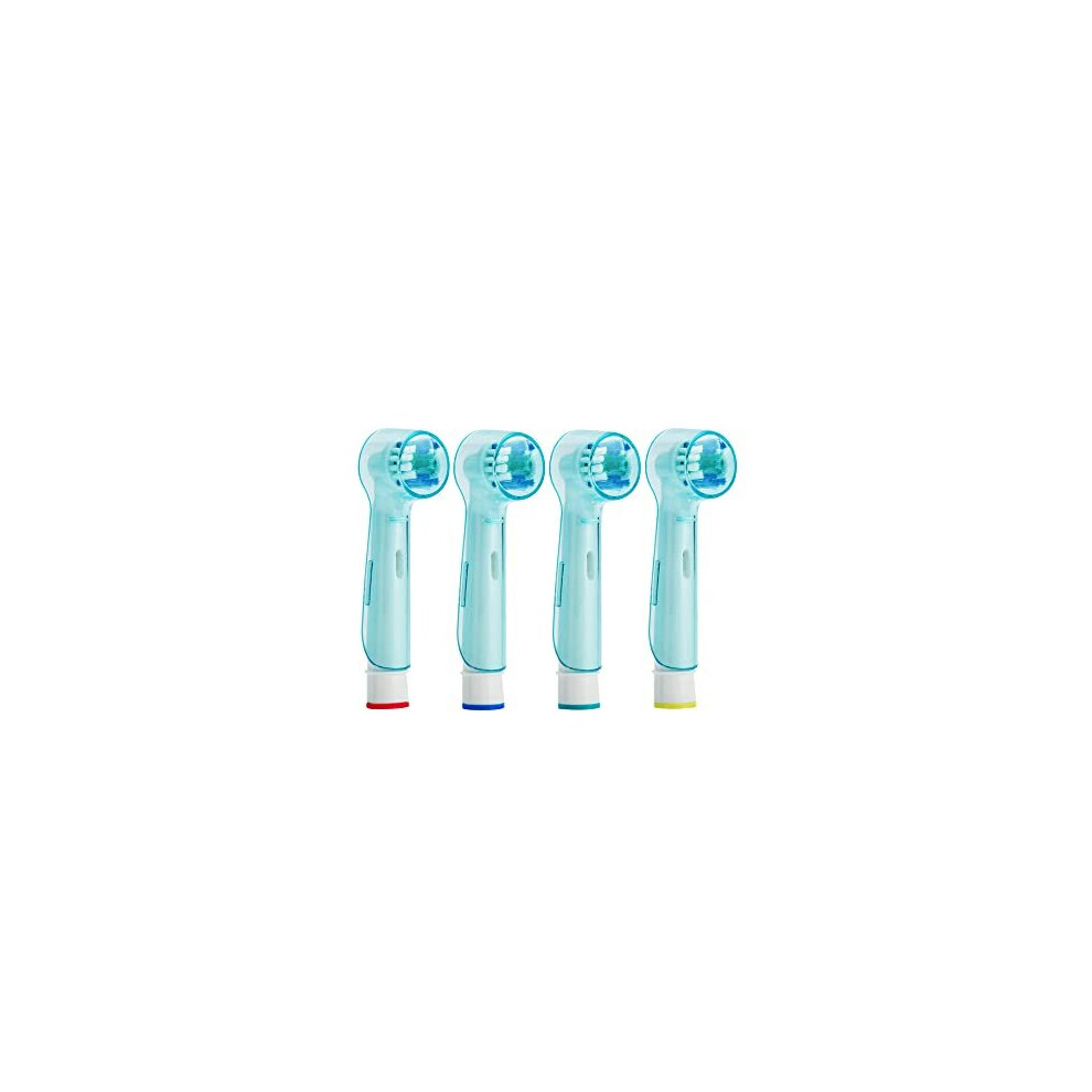 4 Electric Toothbrush Covers ~ Case Compatible with Oral B Toothbrush Round Heads, Protective hygienic Cover for Travelling