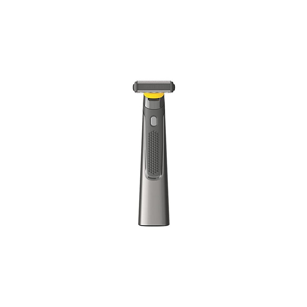 Micro Touch Microtouch Solo Titanium, Rechargeable Beard & Body Razor That Trims, Edges, Shaves, And Grooms