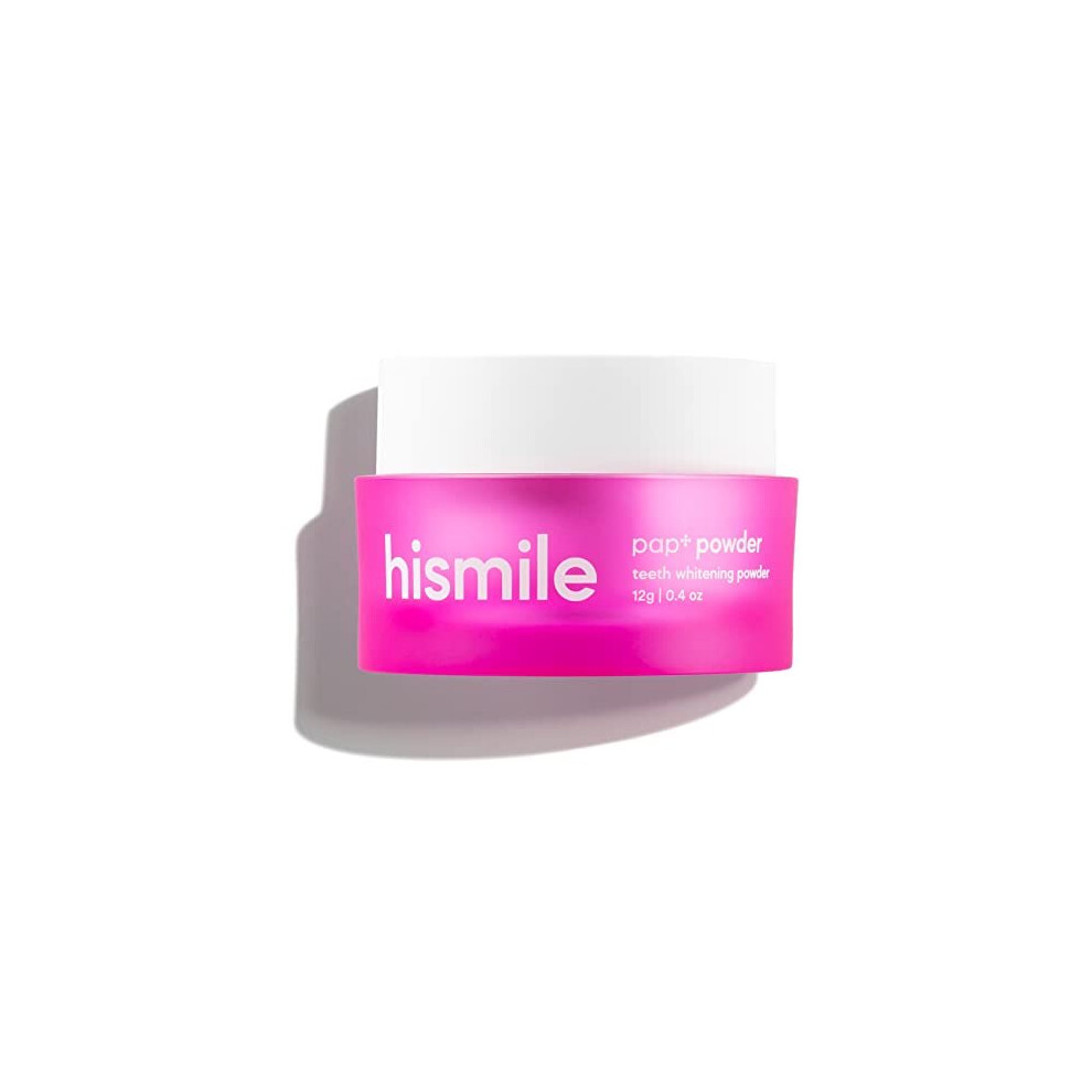 Hismile Pap+ Tooth Whitening Powder, Enamel Safe Whitening, Active Whitening Ingredients, Active Teeth Whitening, Tooth Powder, Tooth Powder for